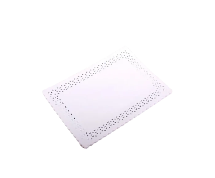 BLONDA RECTANGULAR CALADA BLANCA