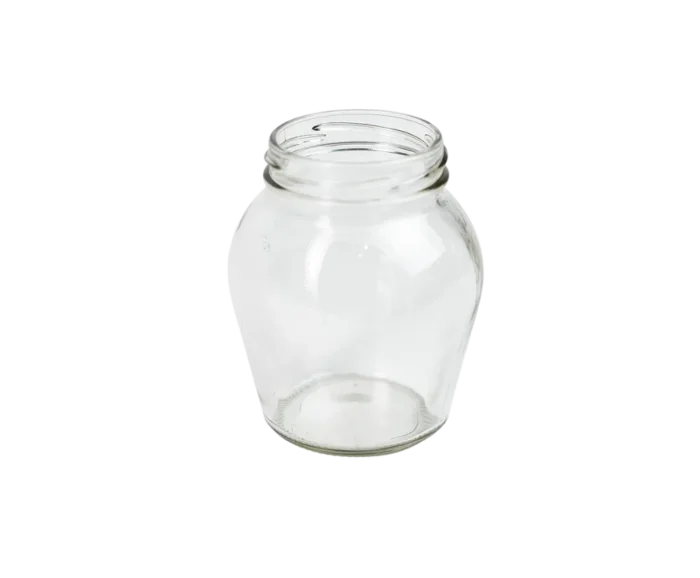 Frasco vidrio almendra