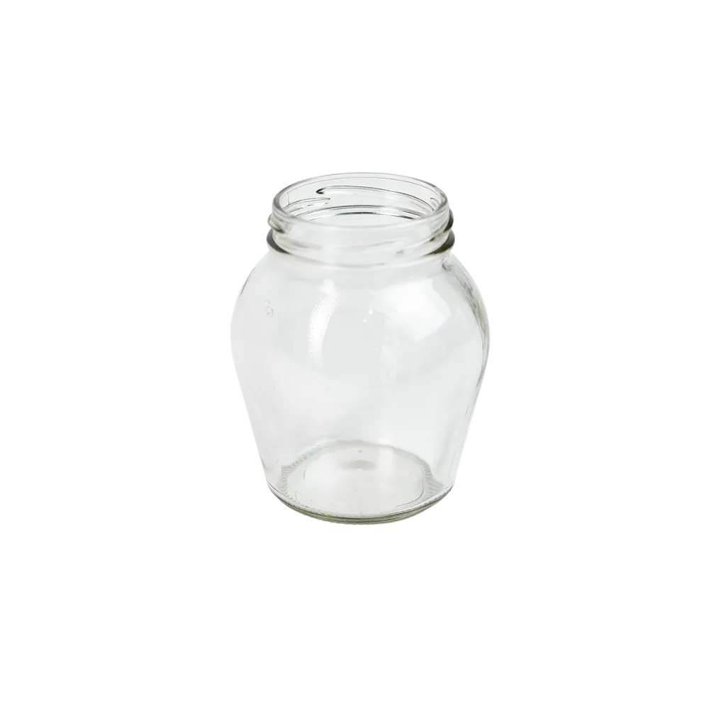 Frasco vidrio almendra