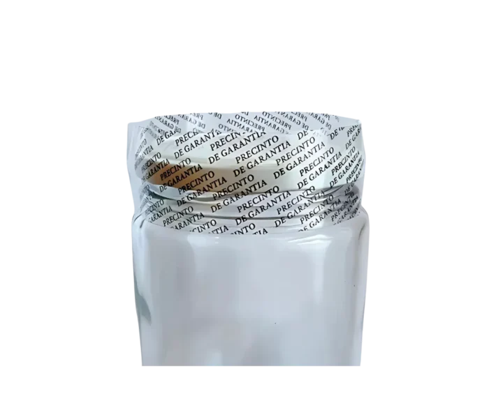 Precinto termocontraible para frascos