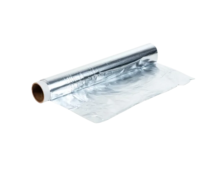 Papel aluminio en rollo 40cm x 50mts