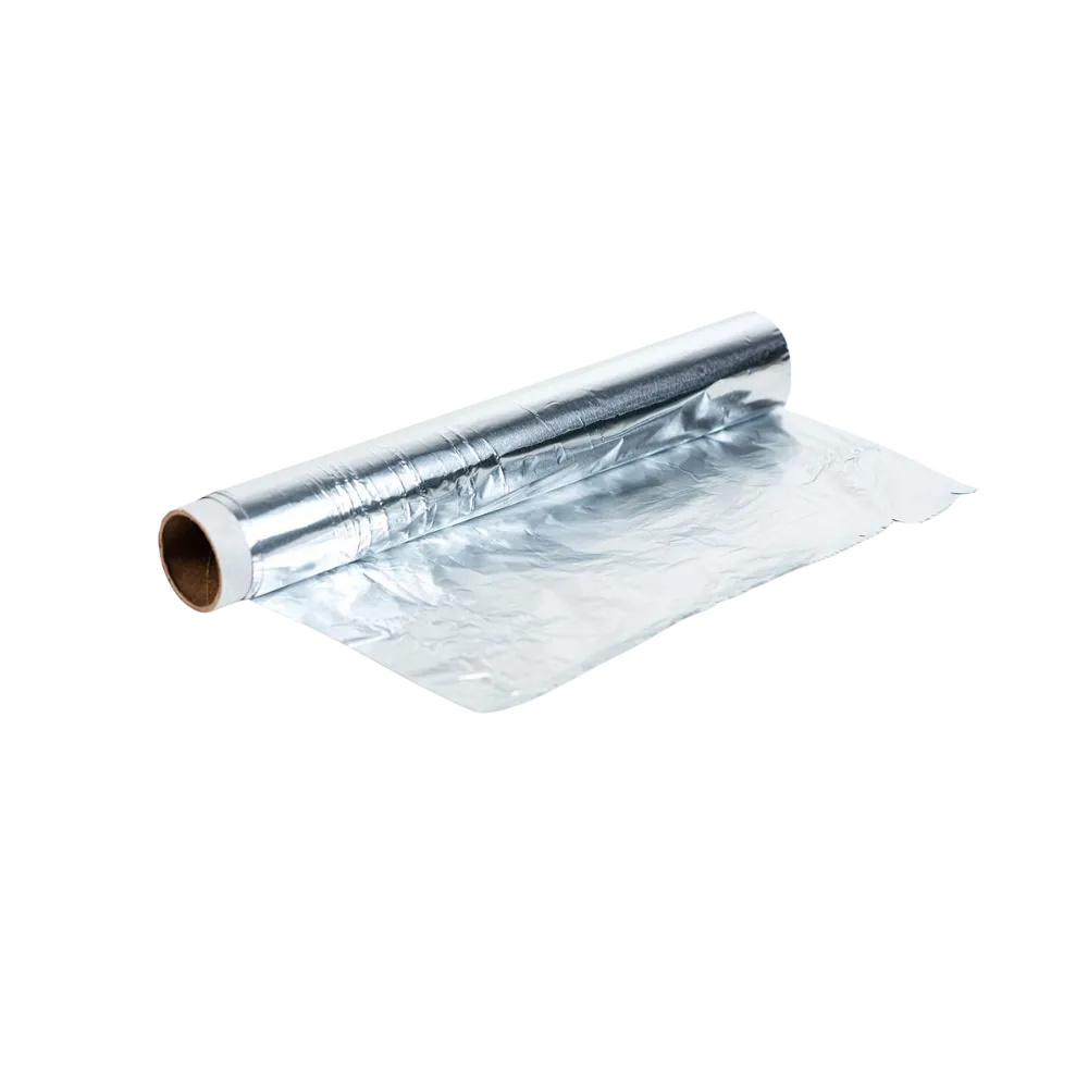 Papel aluminio en rollo 40cm x 50mts