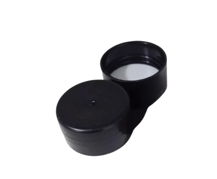 Tapa alí rosca 31mm negra