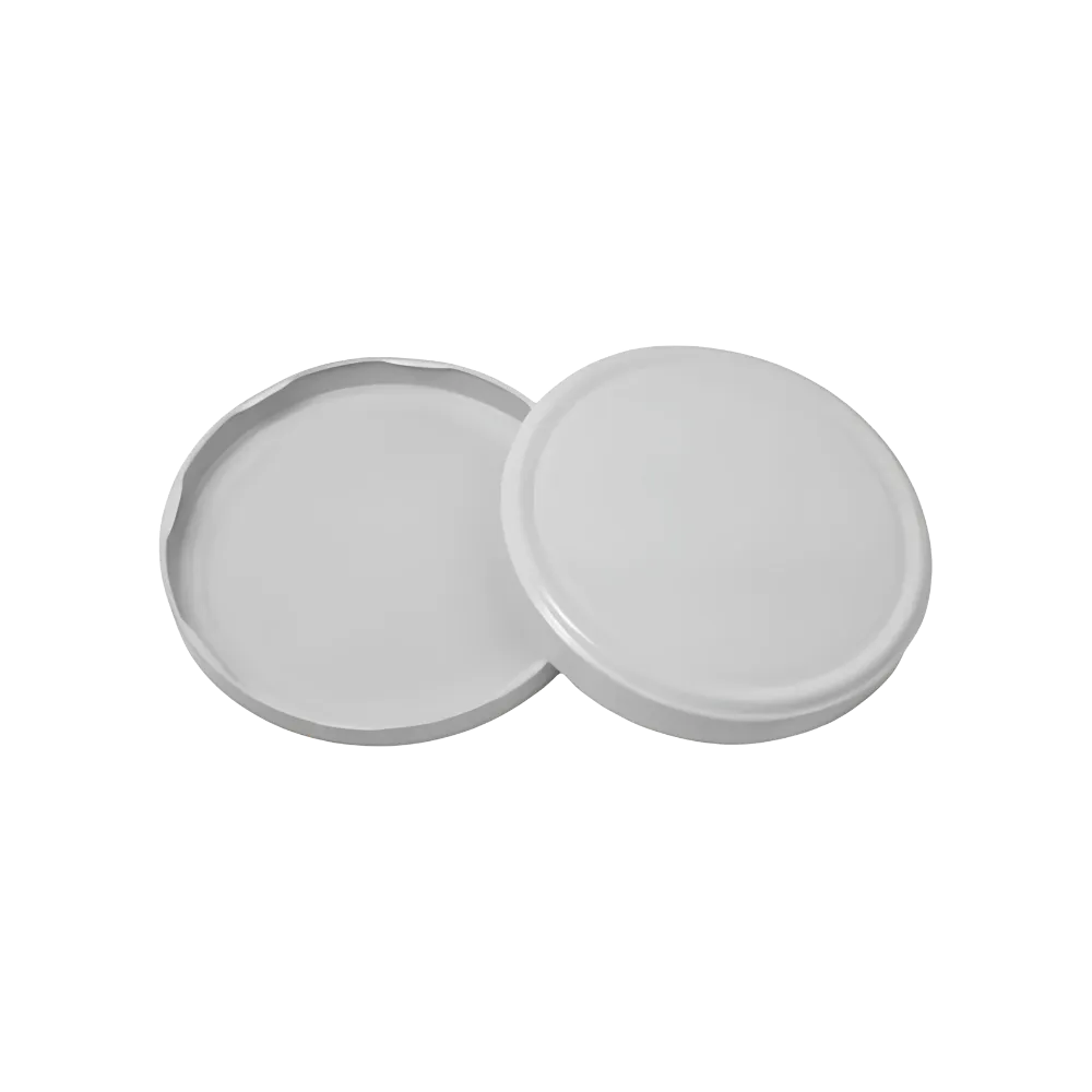 Tapa frasco vidrio axial blanca