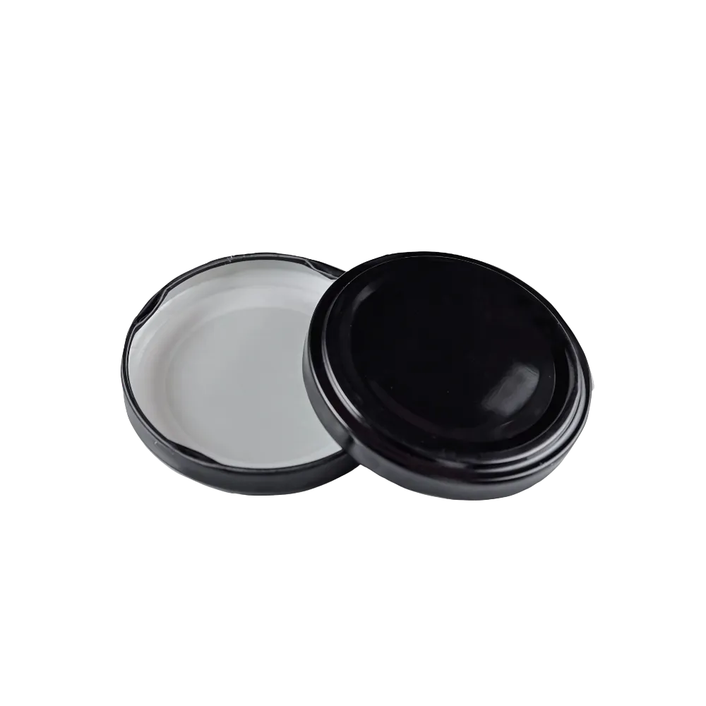 Tapa frasco vidrio axial 63mm negra